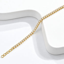 Classic White Diamond Tennis Bracelet