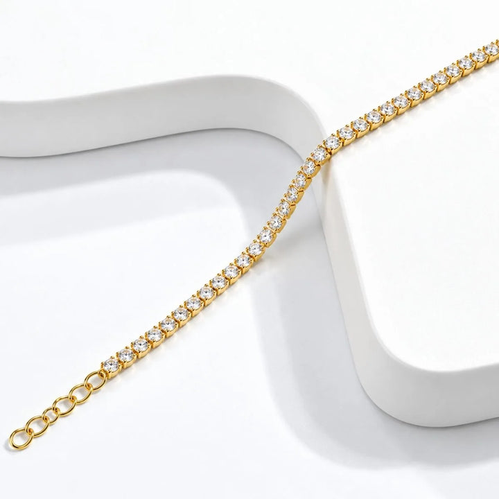 Classic White Diamond Tennis Bracelet