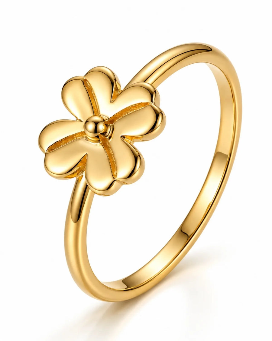 Gold Flower Ring