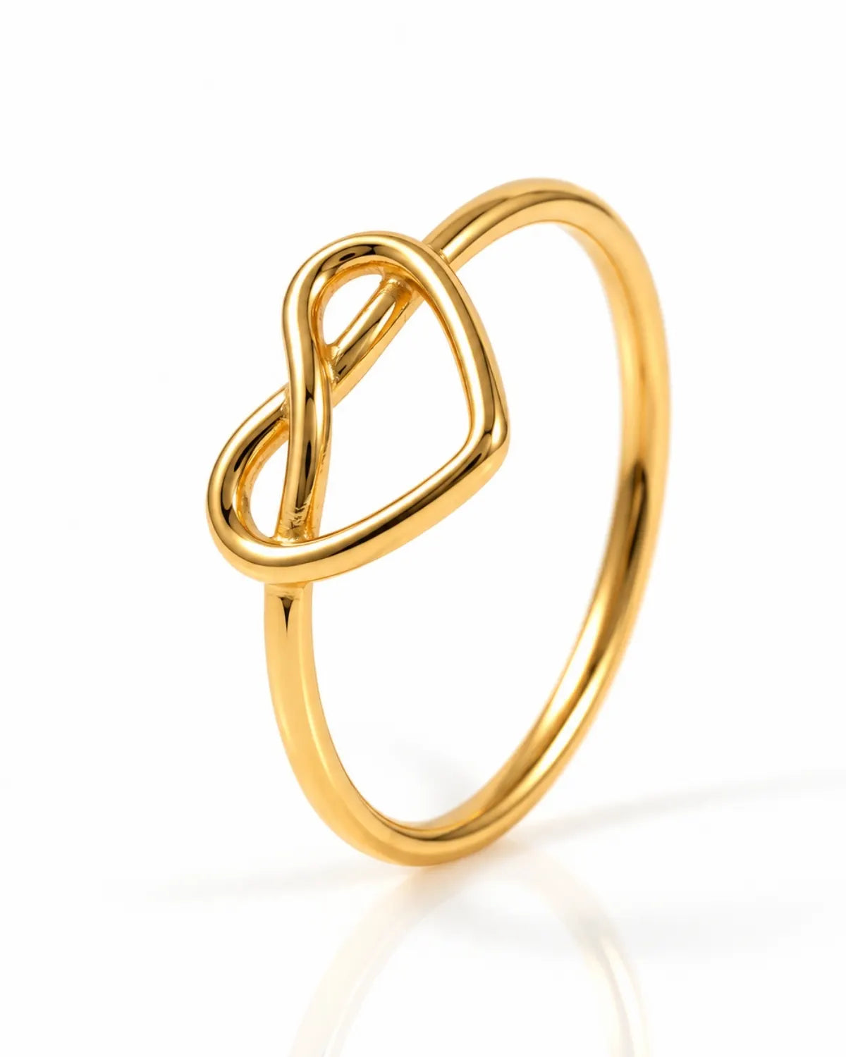Gold Plated Heart Ring