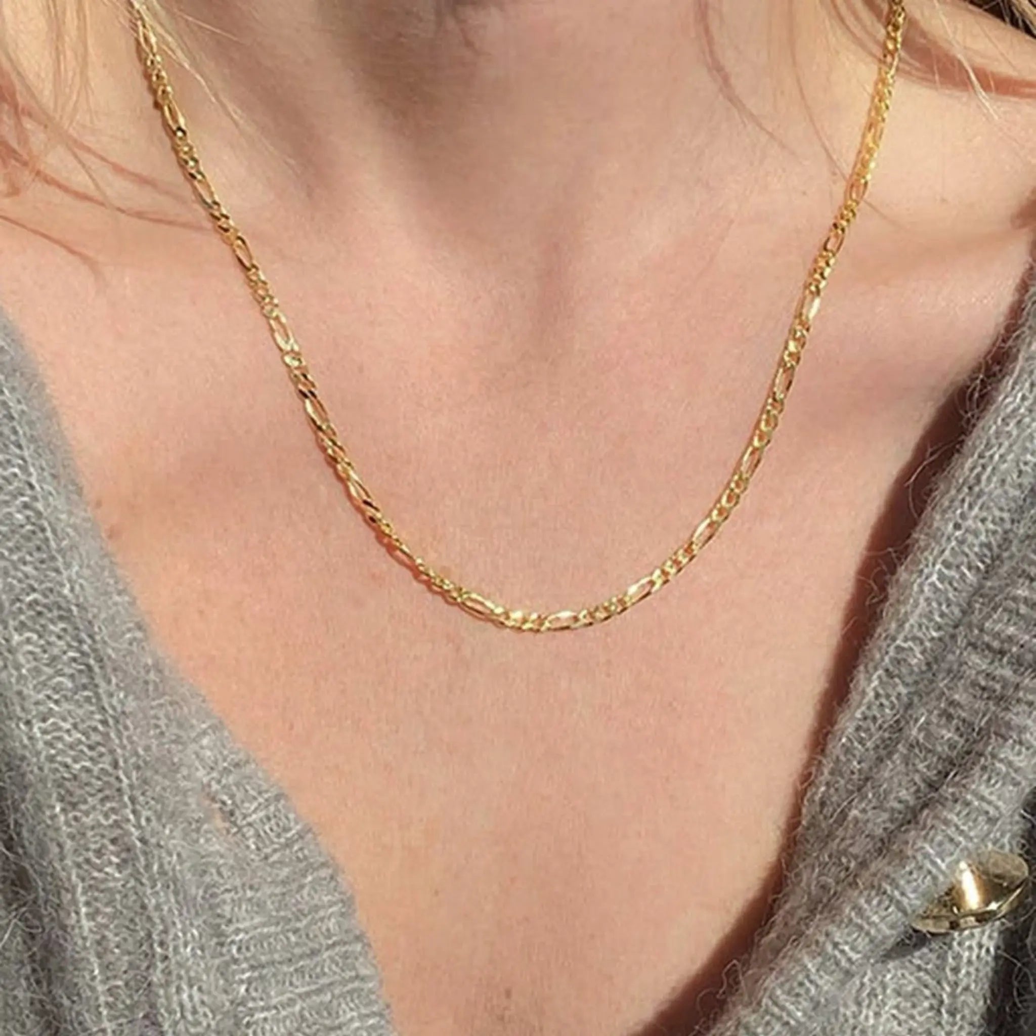 Flat Cuban Chain | Gold Plated