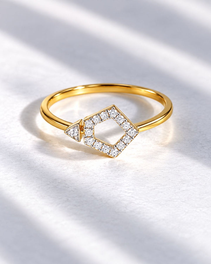 Matrix ring | Gold Vermeil