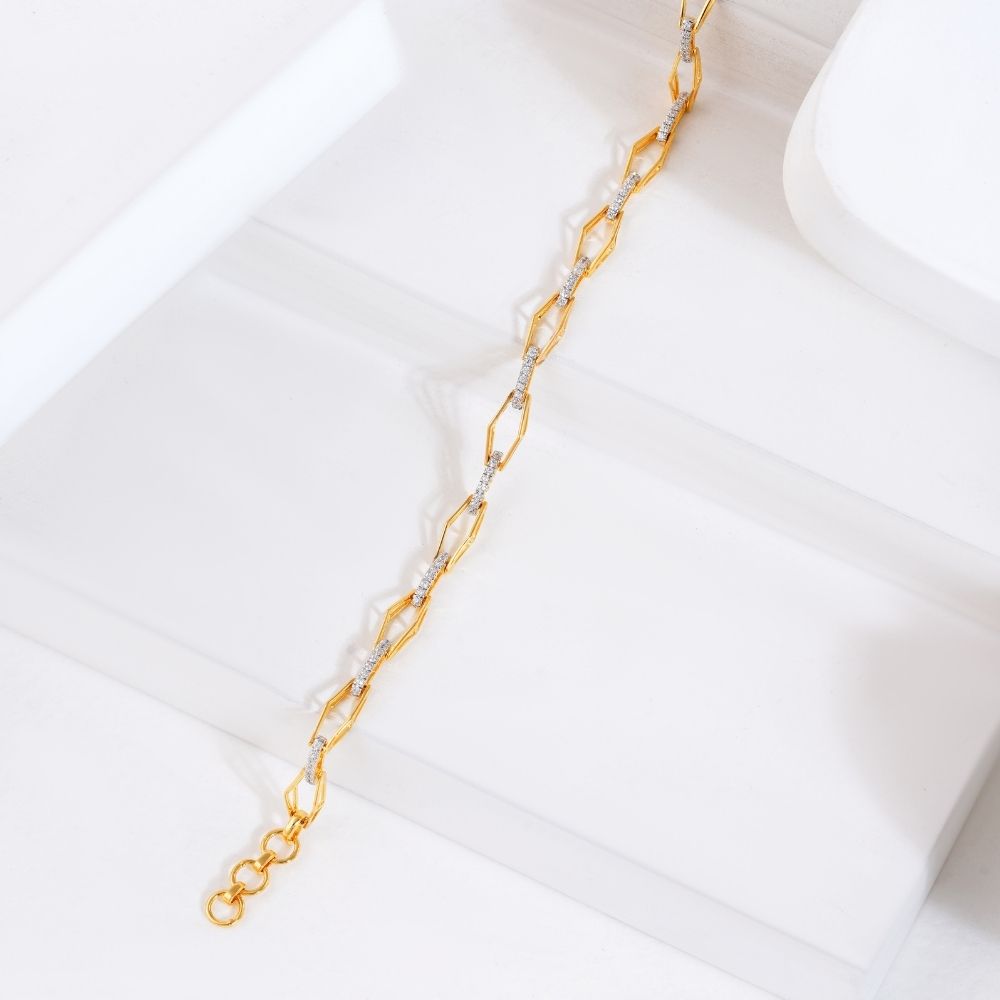 Elara Gold Link Bracelet | Gold Vermeil