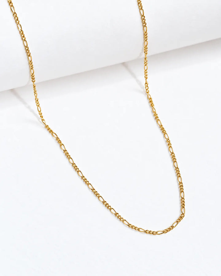 Gold-plated Figaro Chain