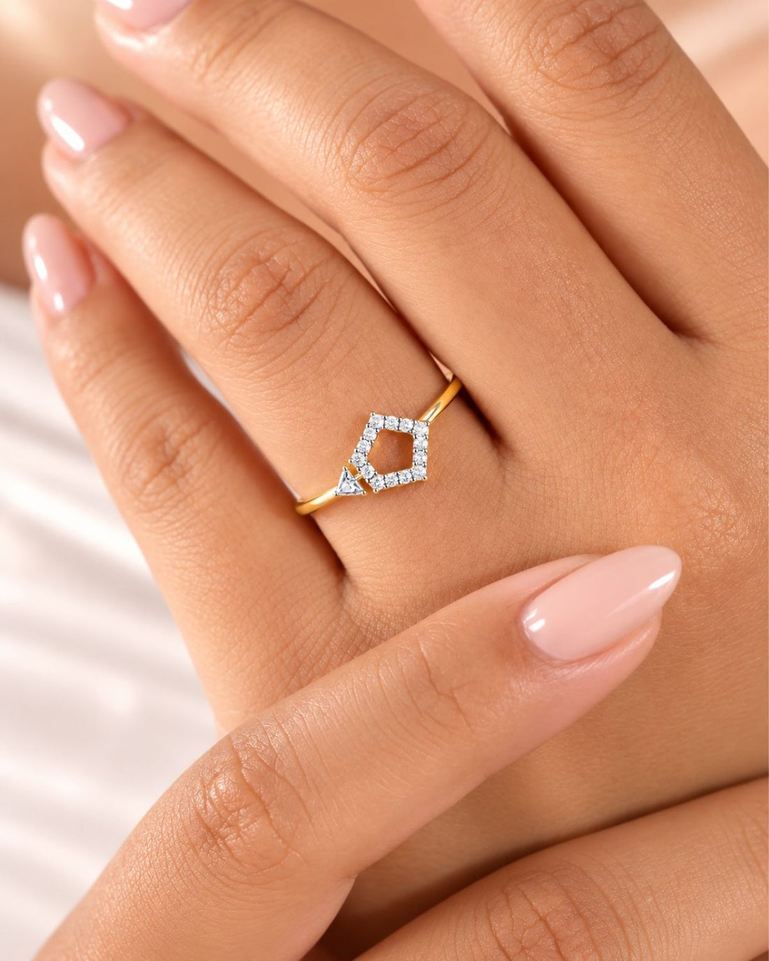 Matrix ring | Gold Vermeil