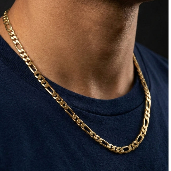 Flat Cuban Chain | Gold Plated
