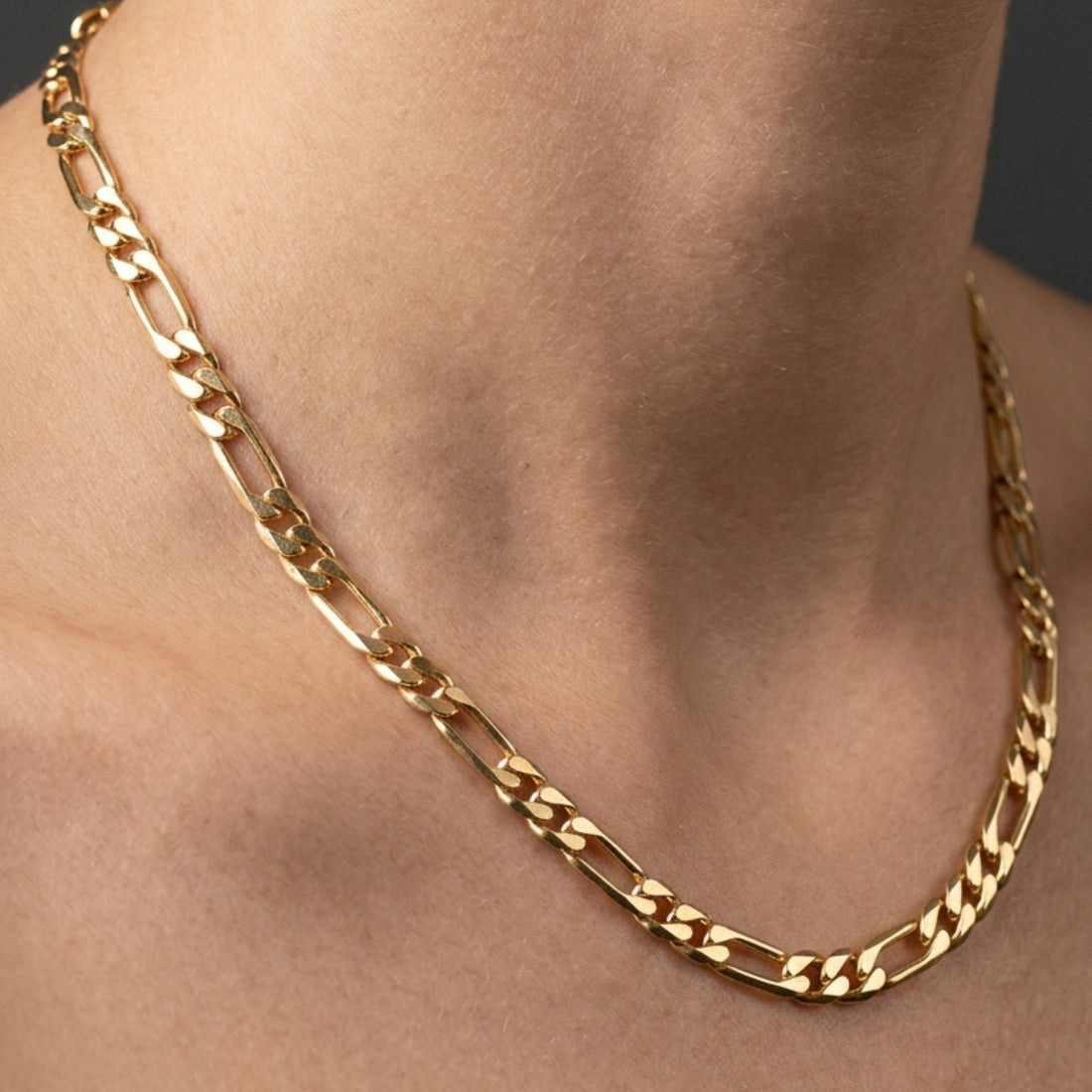 Flat Cuban Chain | Gold Plated
