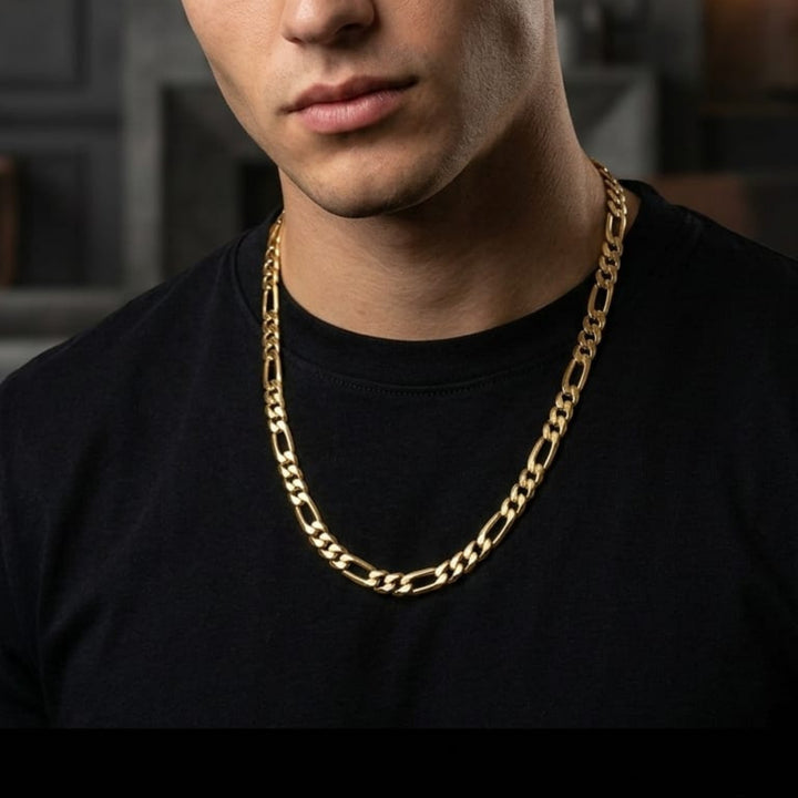 Flat Cuban Chain | Gold Plated