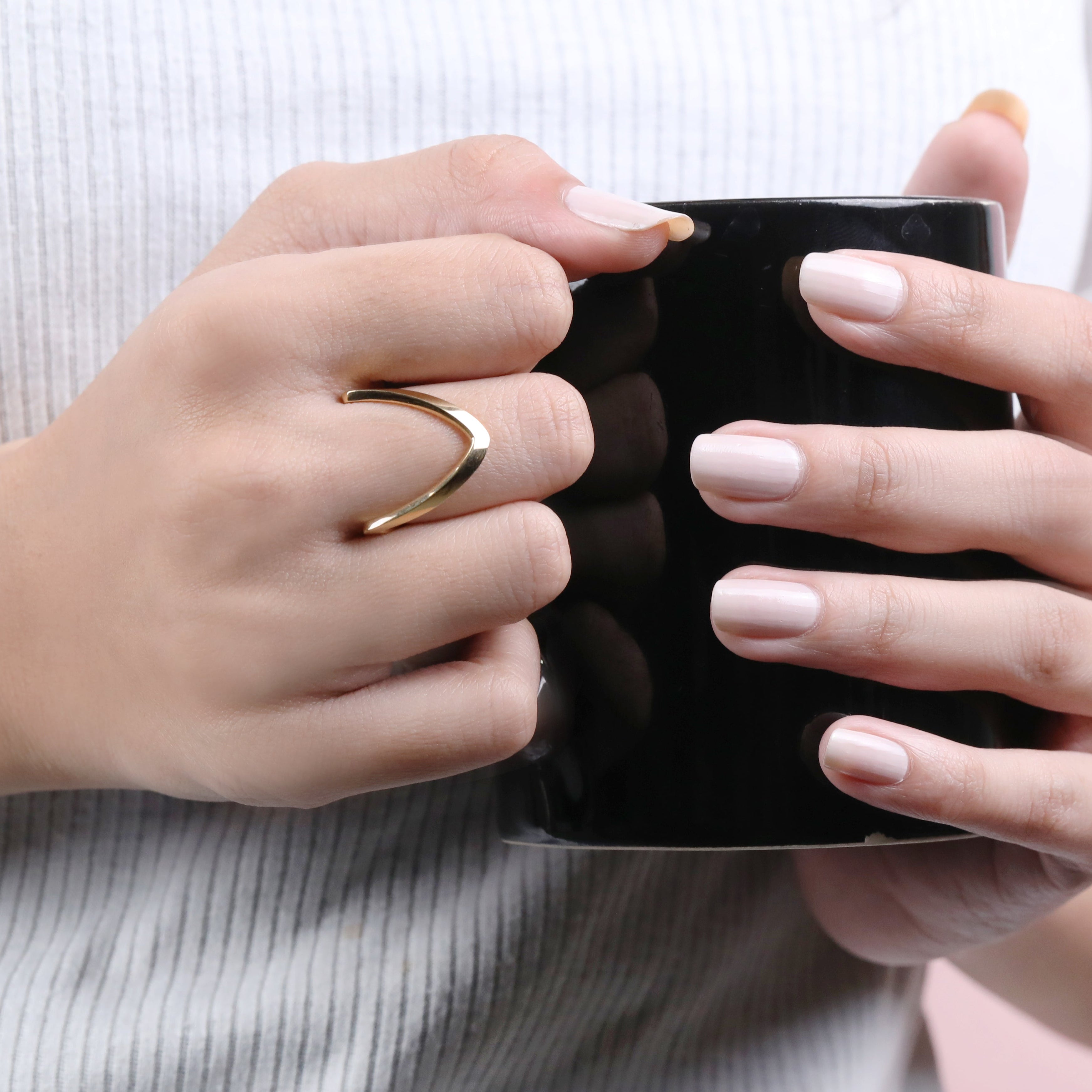 Gold Plated Vanki Style Ring