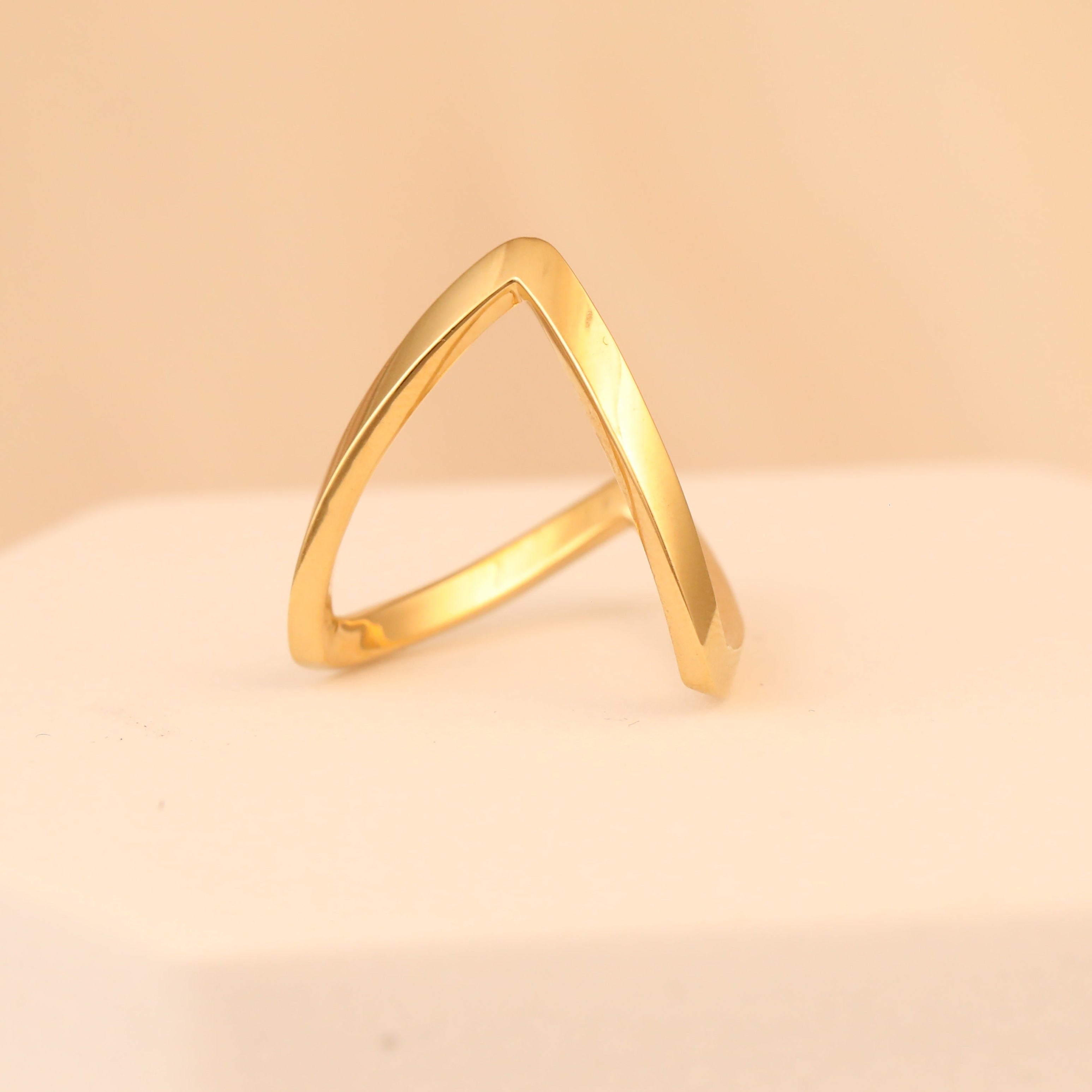 Gold Plated Vanki Style Ring