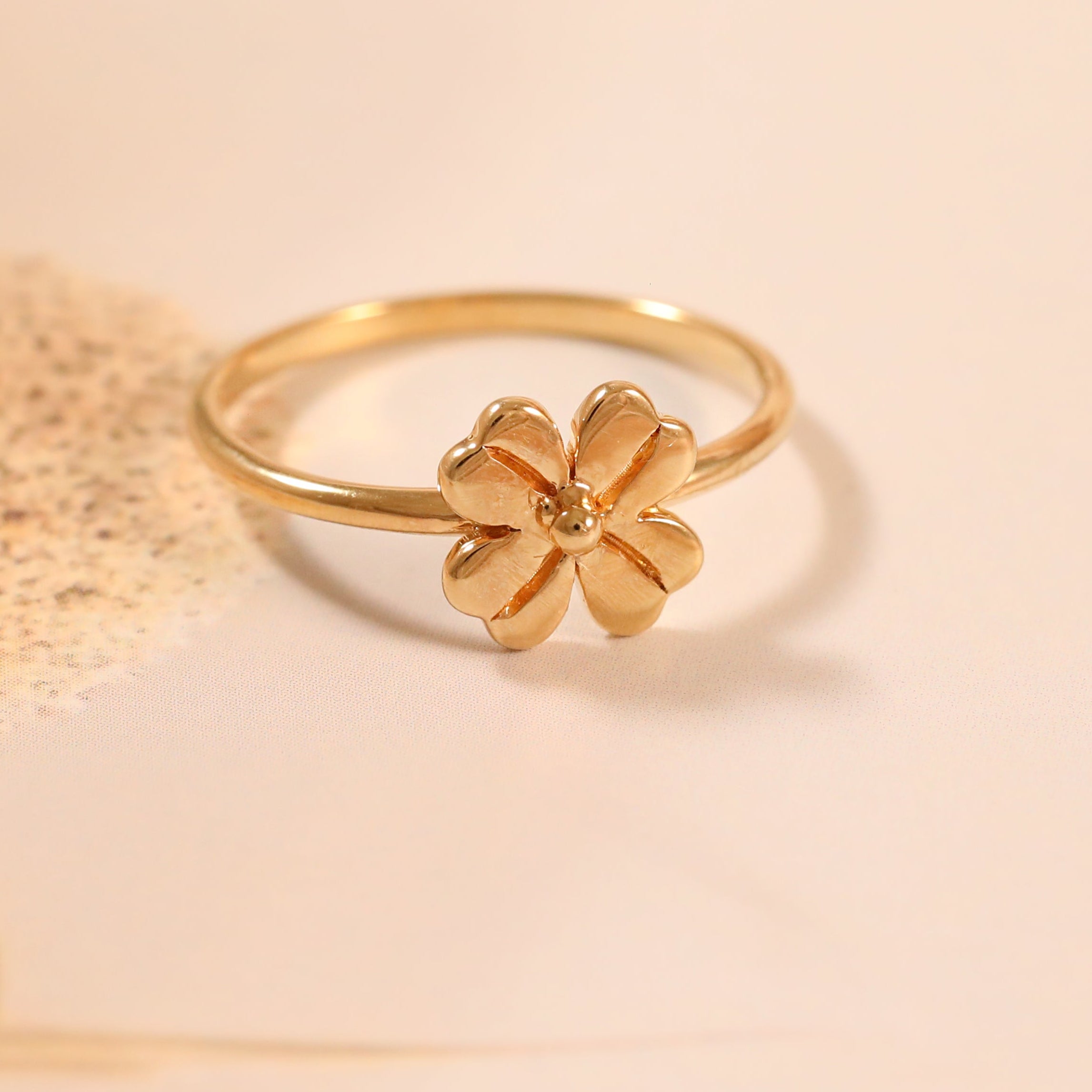 Gold Flower Ring