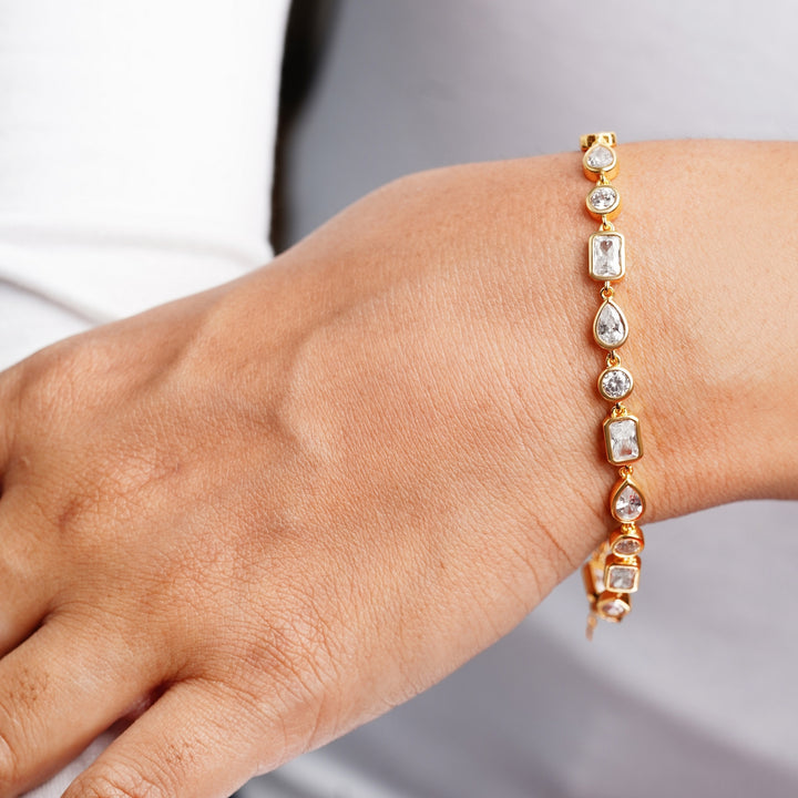 Mixed cut Bracelet
