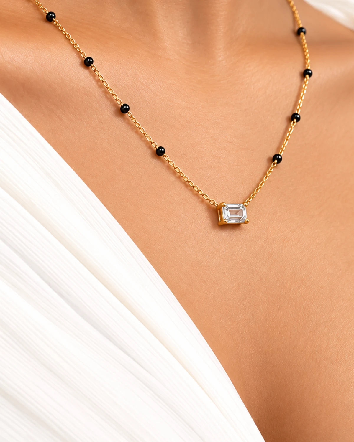Myra Mangalsutra | Gold Vermeil