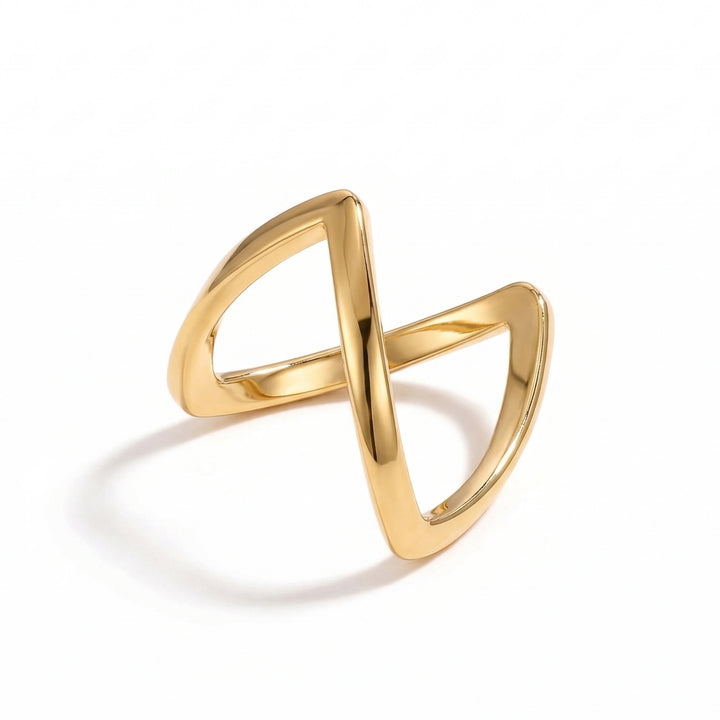 Gold Plated Vanki Style Ring