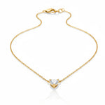 Heart Solitaire Pendant