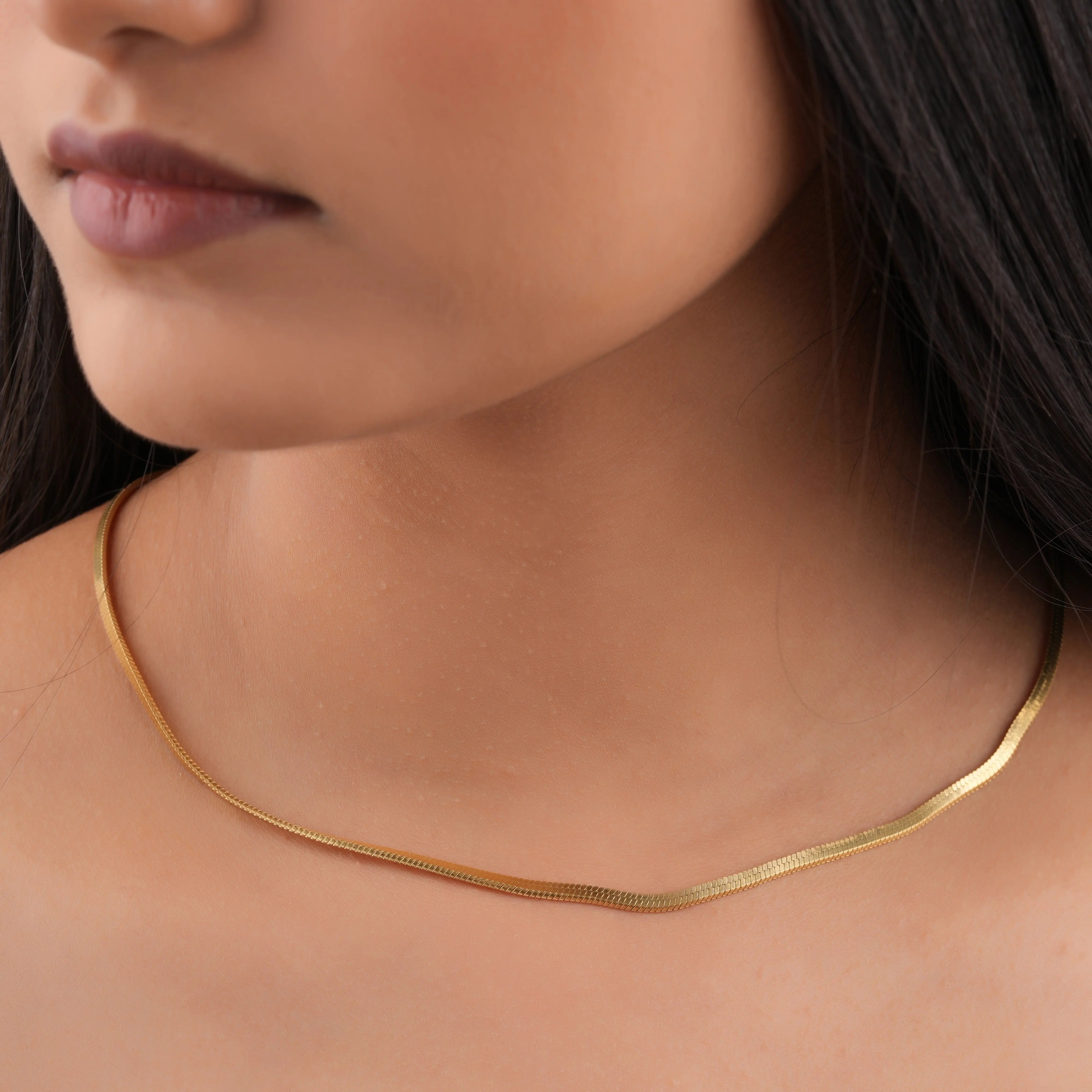 Thick Snake Chain | Gold Vermeil