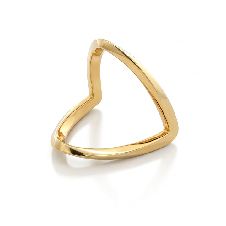Gold Plated Vanki Style Ring