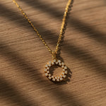 Radiant Halo Monzonite Pendant