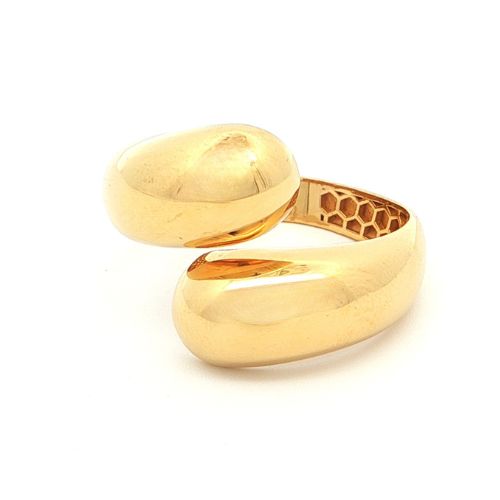 Gold-Plated Dome Statement Ring