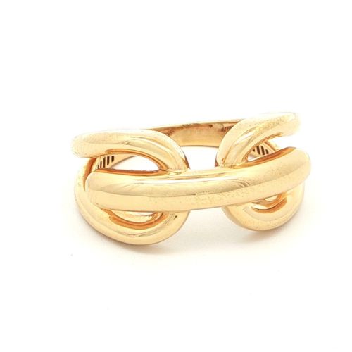 Trendy Double Loop Ring