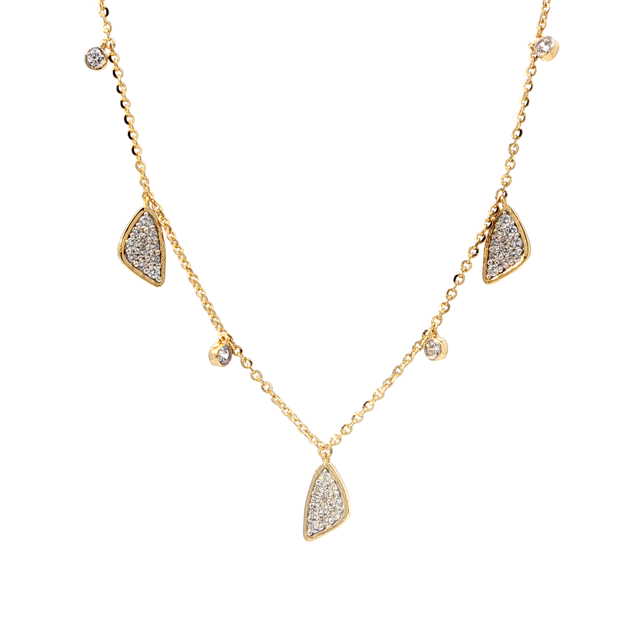 Multi Charm Diamond Necklace