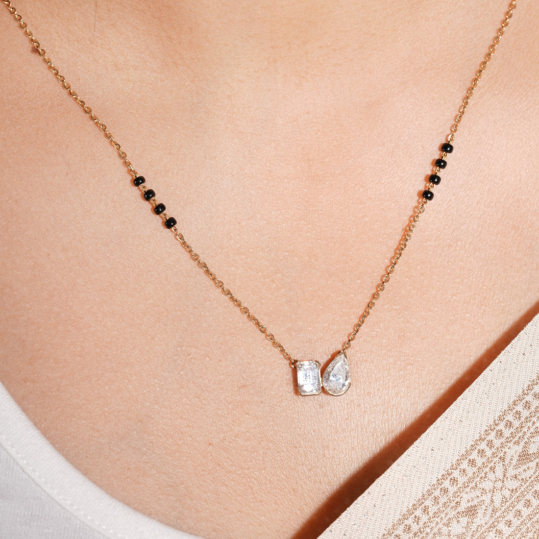 Toi Moi Mangalsutra | Gold Vermeil