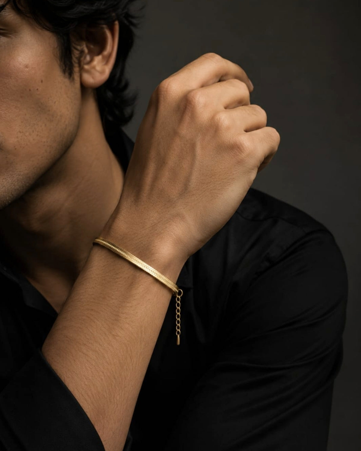 Sleek Snake Bracelet | gold vermeil