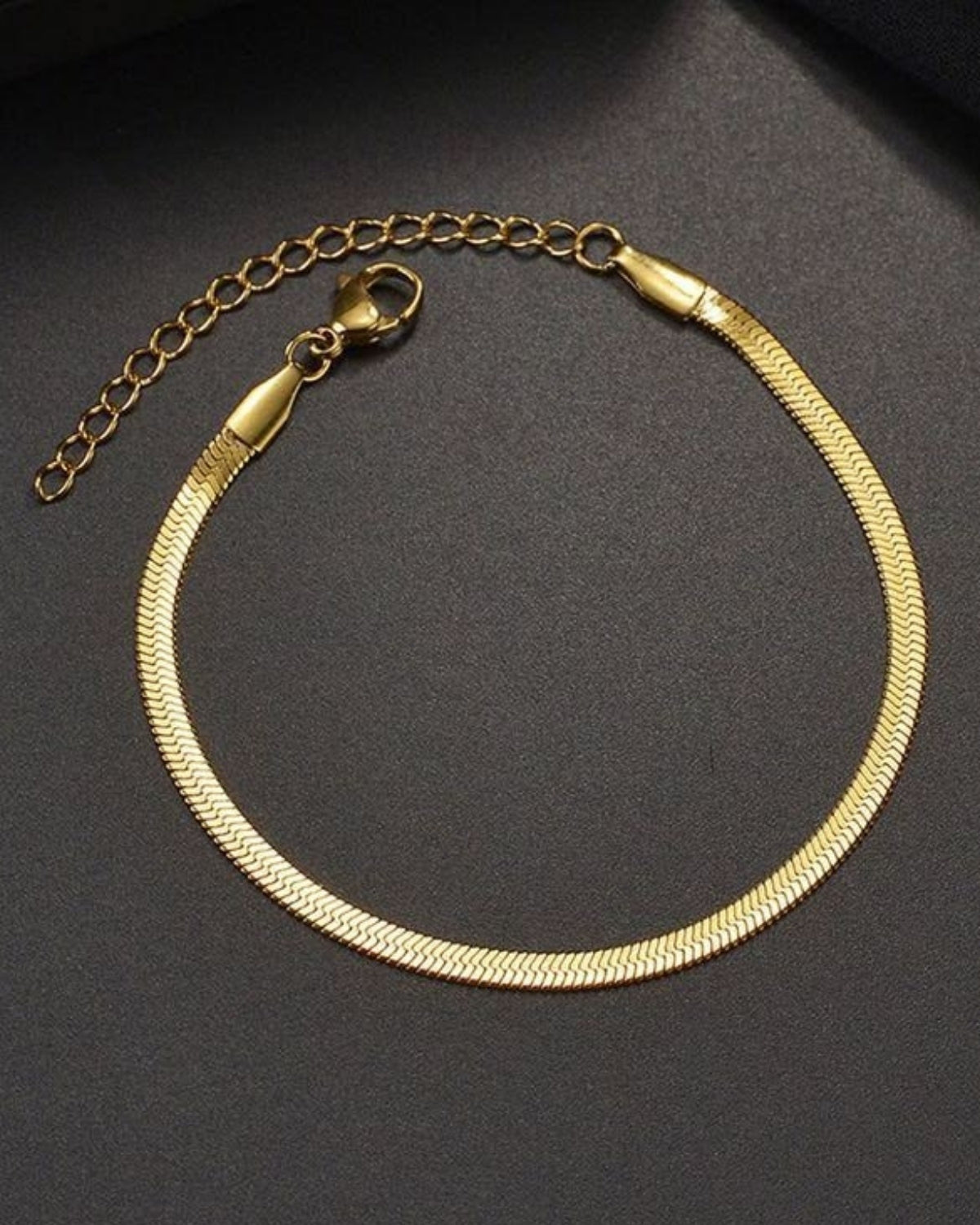Sleek Snake Bracelet | gold vermeil