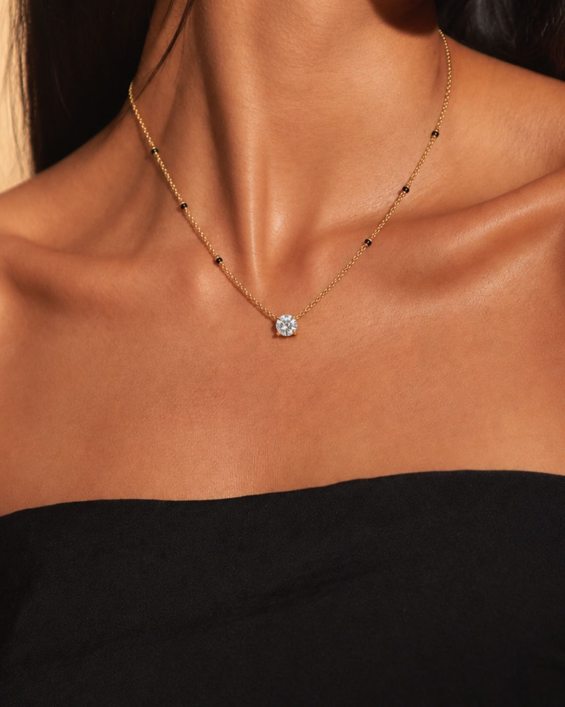 Mira Mangalsutra | Gold Vermeil