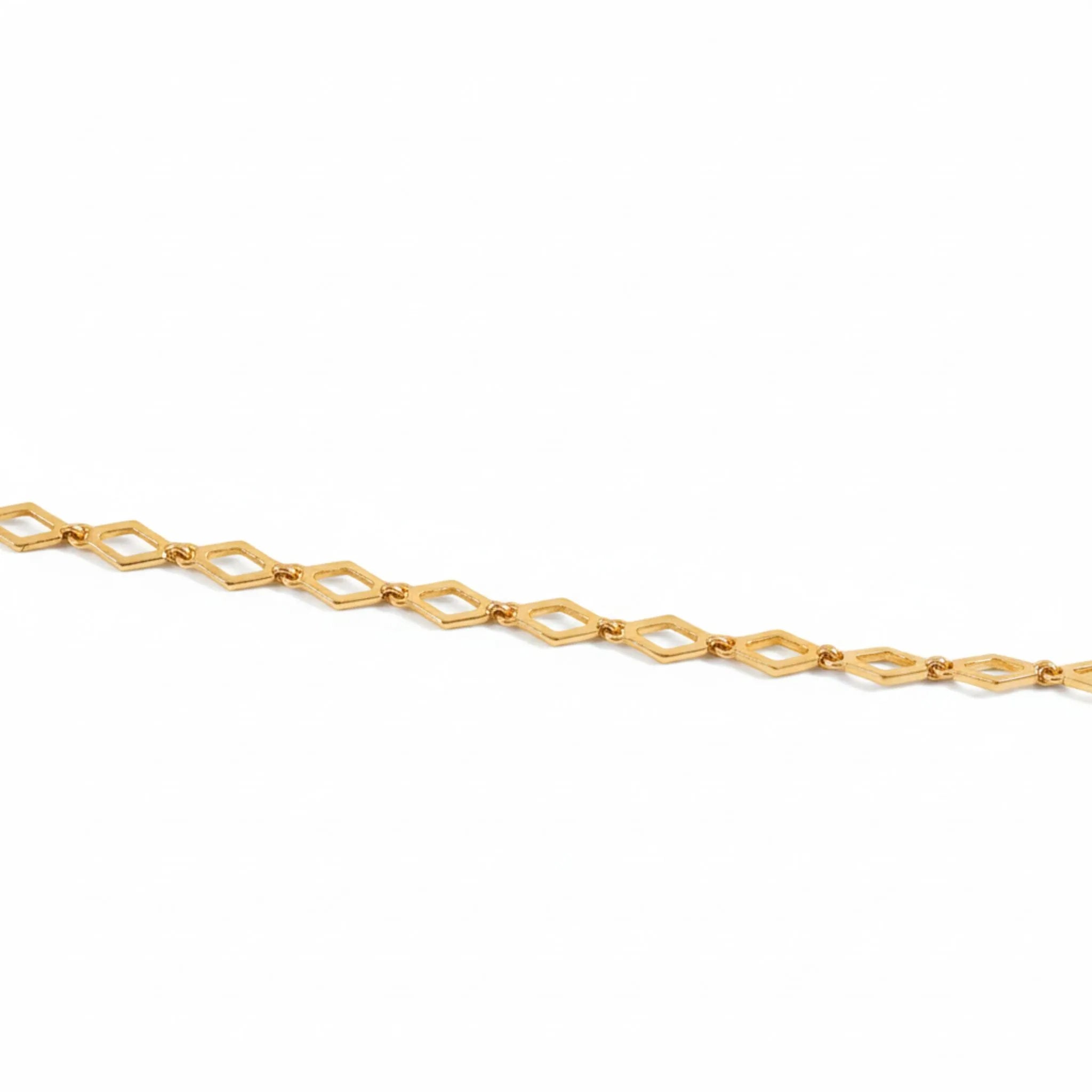 Minimal Link Bracelet | Gold Plated