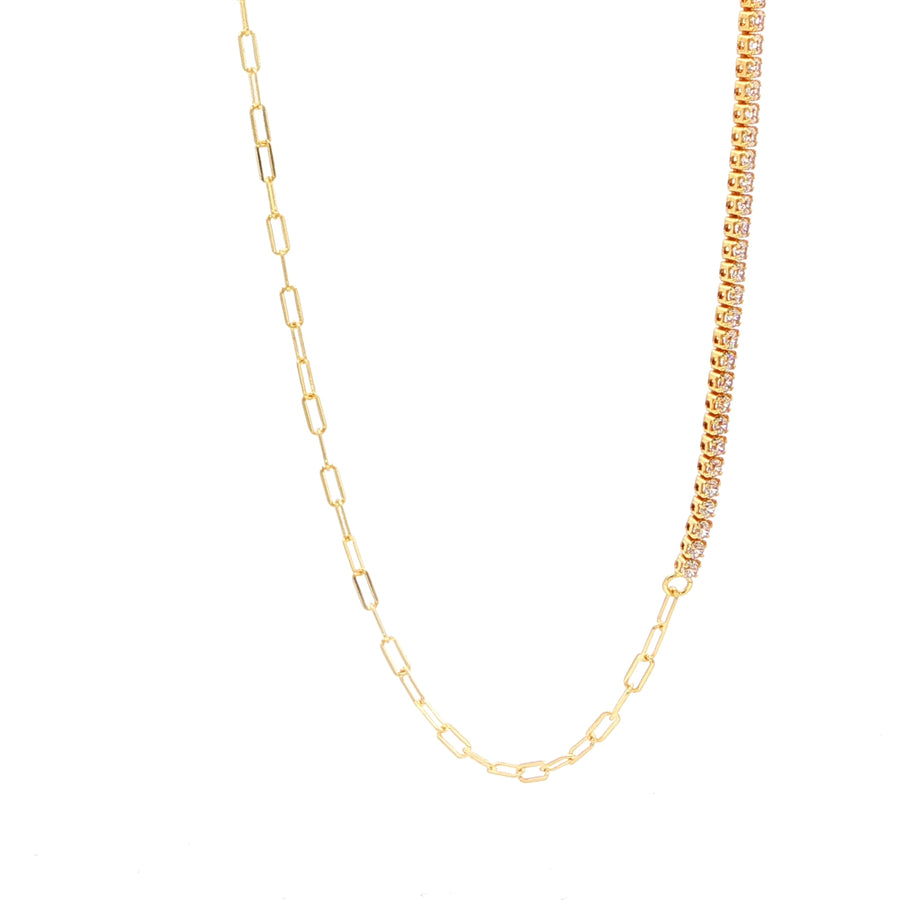 Paperclip Tennis Chain