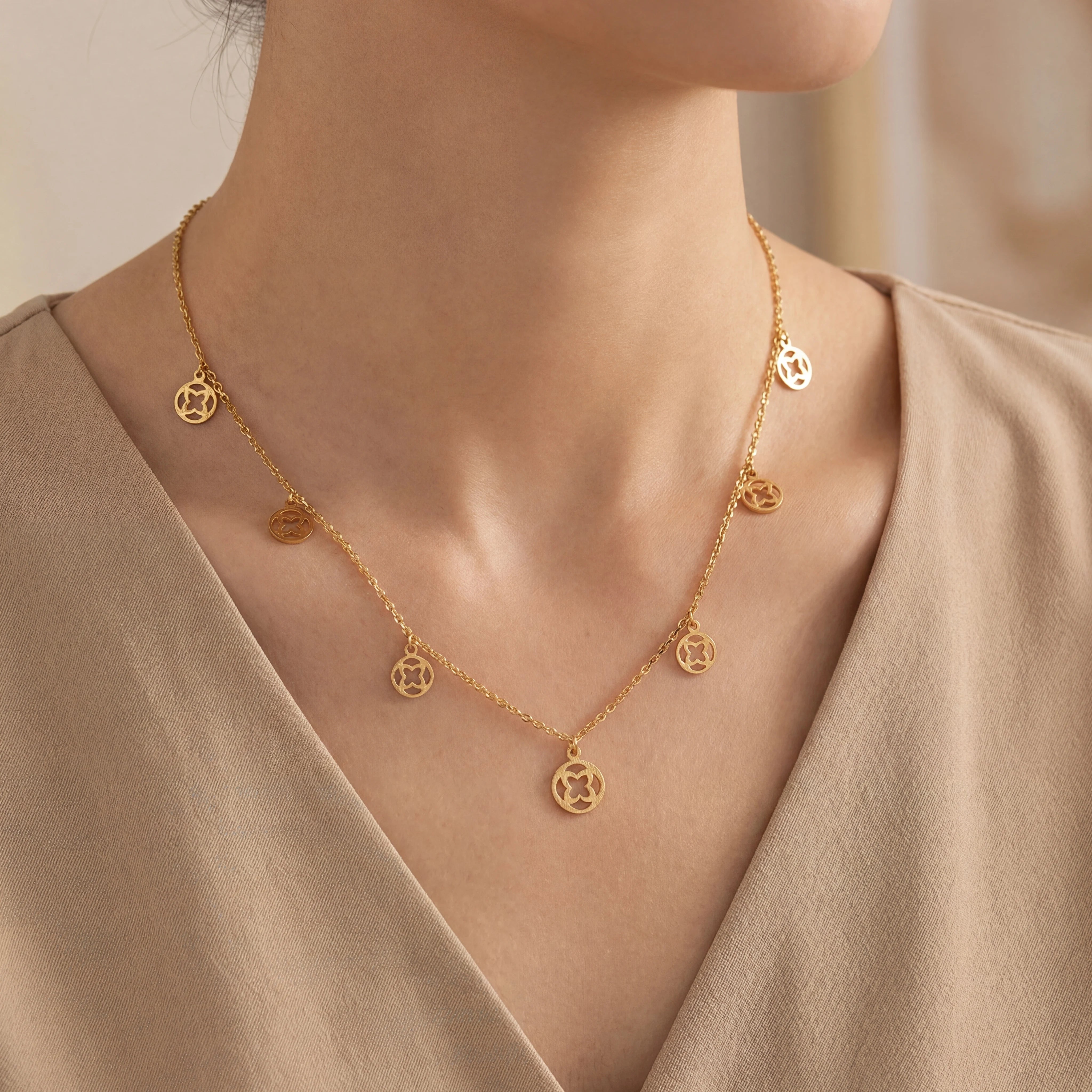 Boho Star Charm Necklace