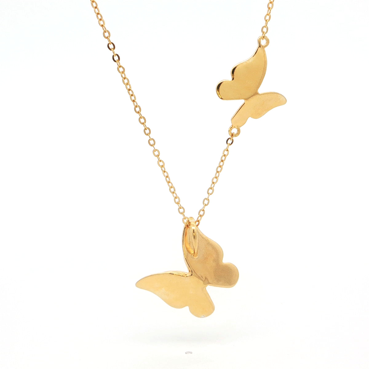 Duo Butterfly Necklace