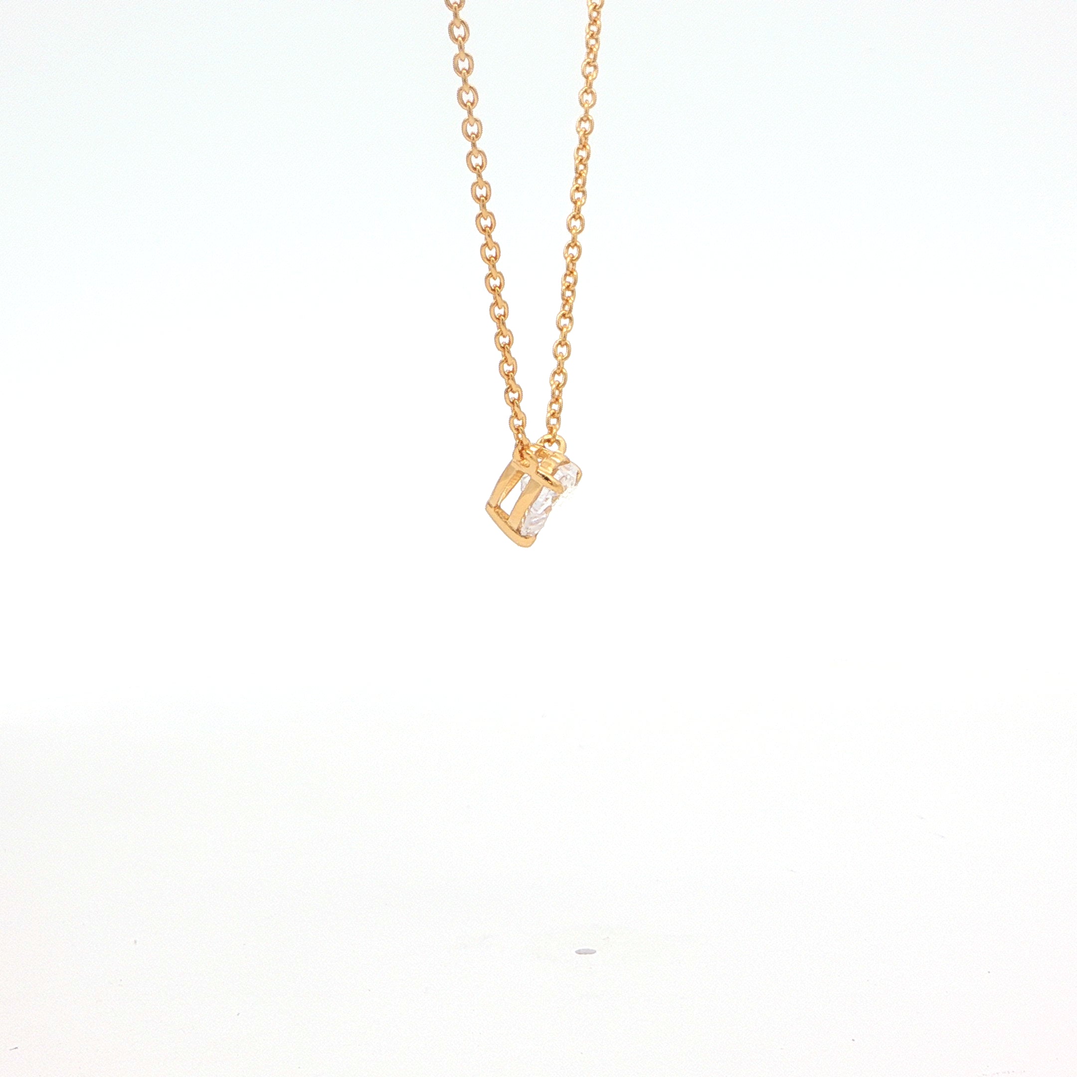 Heart Solitaire Pendant