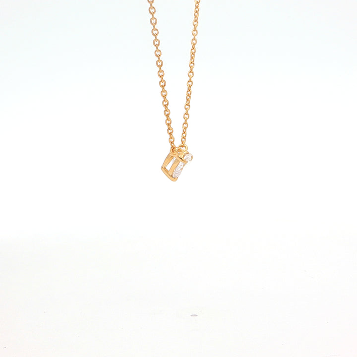 Heart Solitaire Pendant