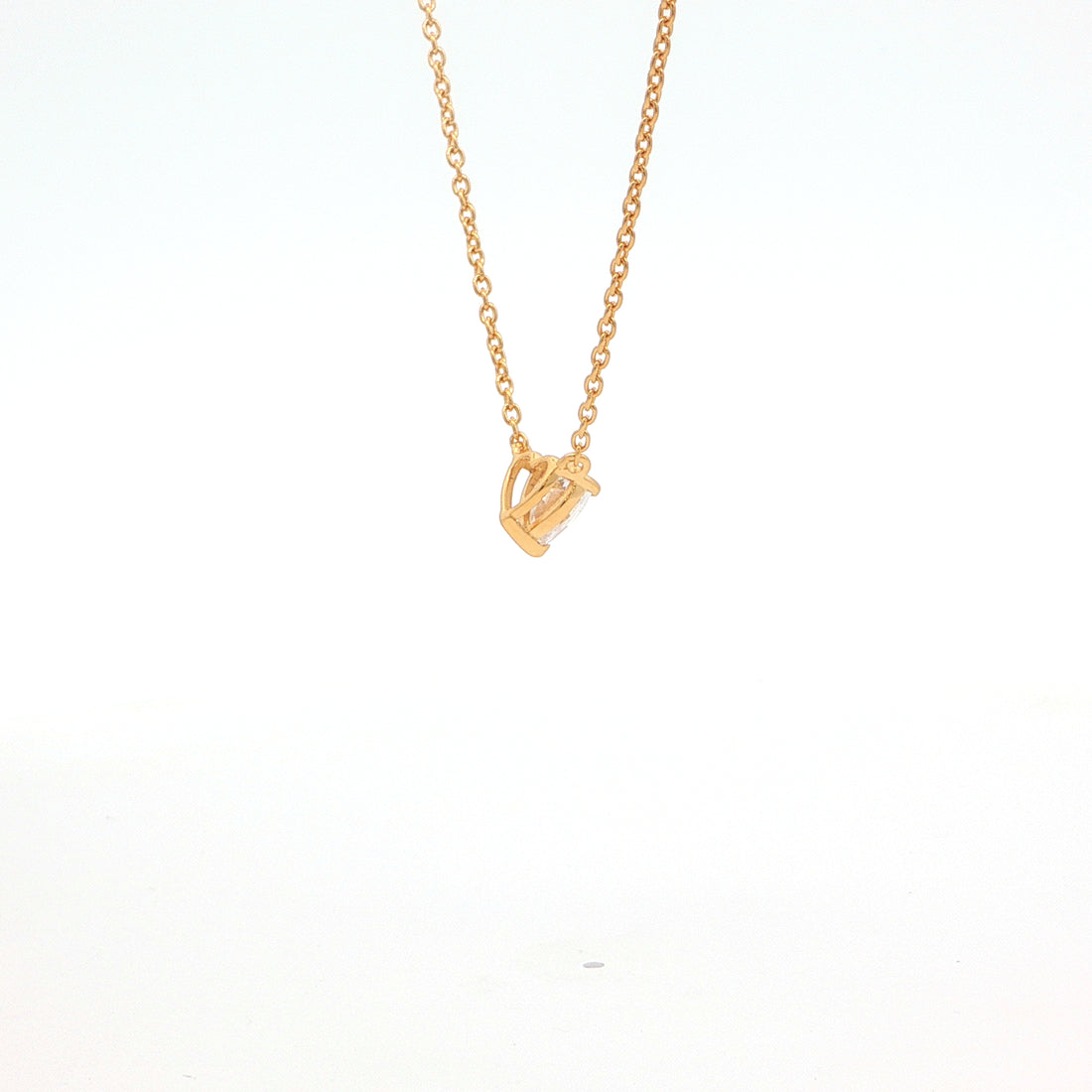 Heart Solitaire Pendant