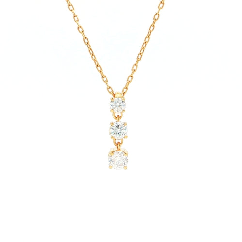 Trio Solitaire Pendant