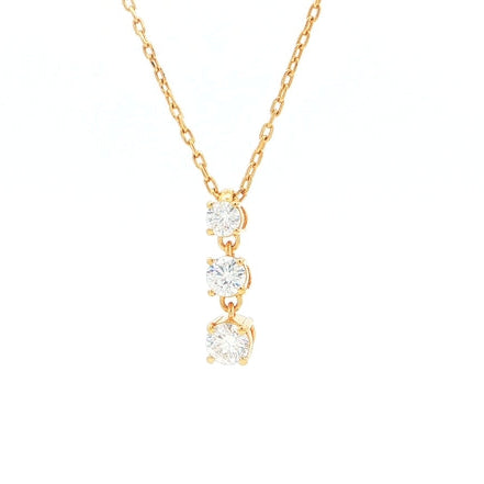 Trio Solitaire Pendant