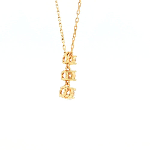 Trio Solitaire Pendant