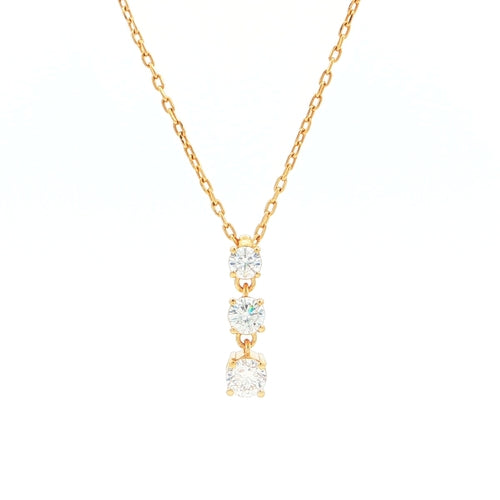 Trio Solitaire Pendant