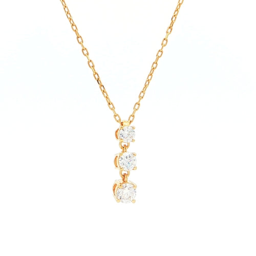 Trio Solitaire Pendant