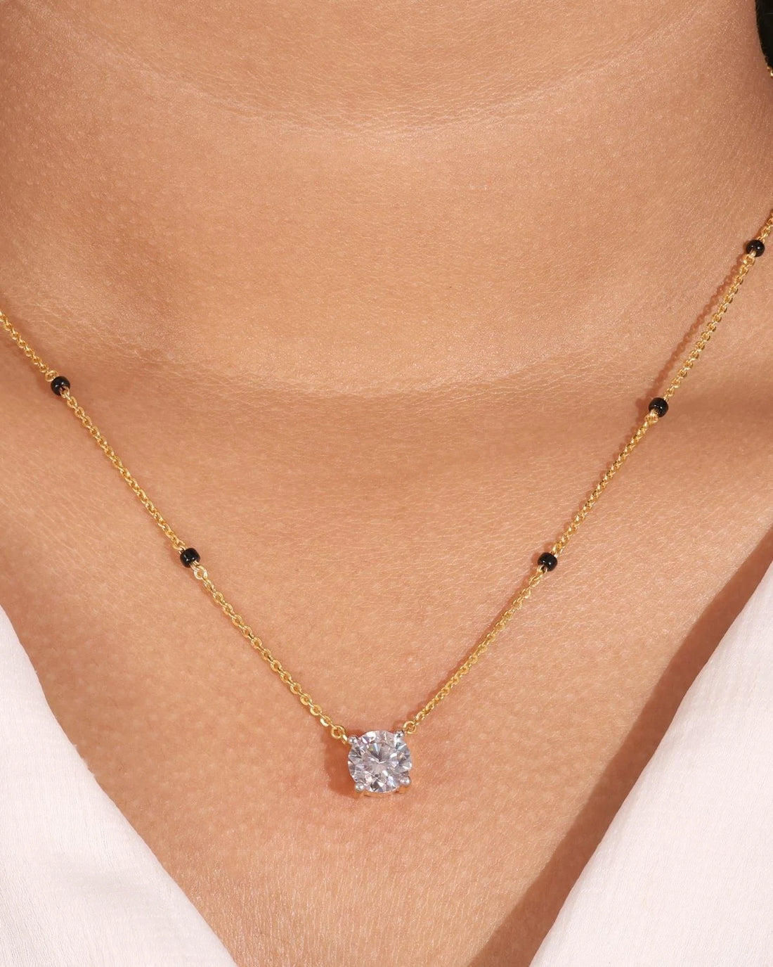 Mira Mangalsutra | Gold Vermeil