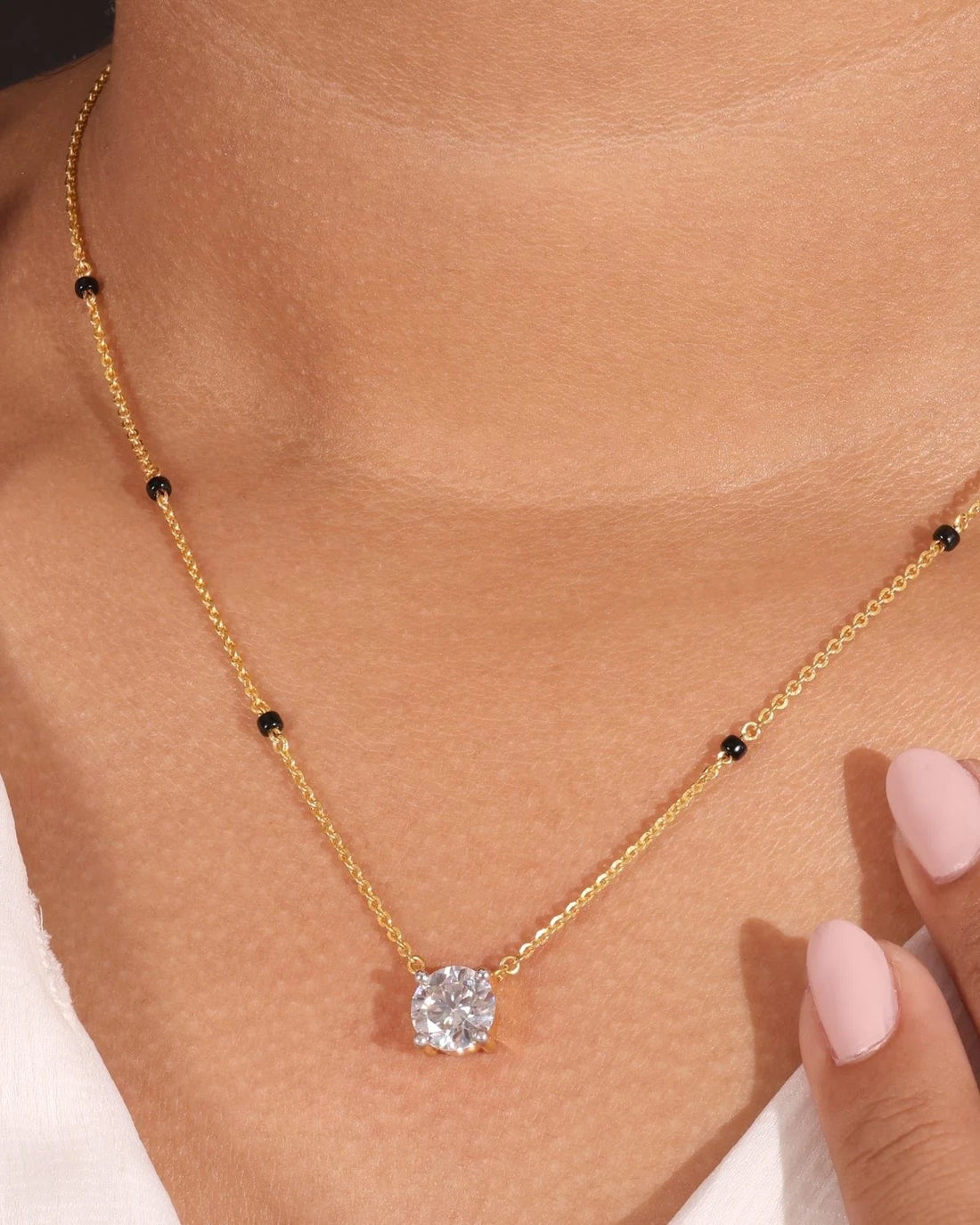 Mira Mangalsutra | Gold Vermeil