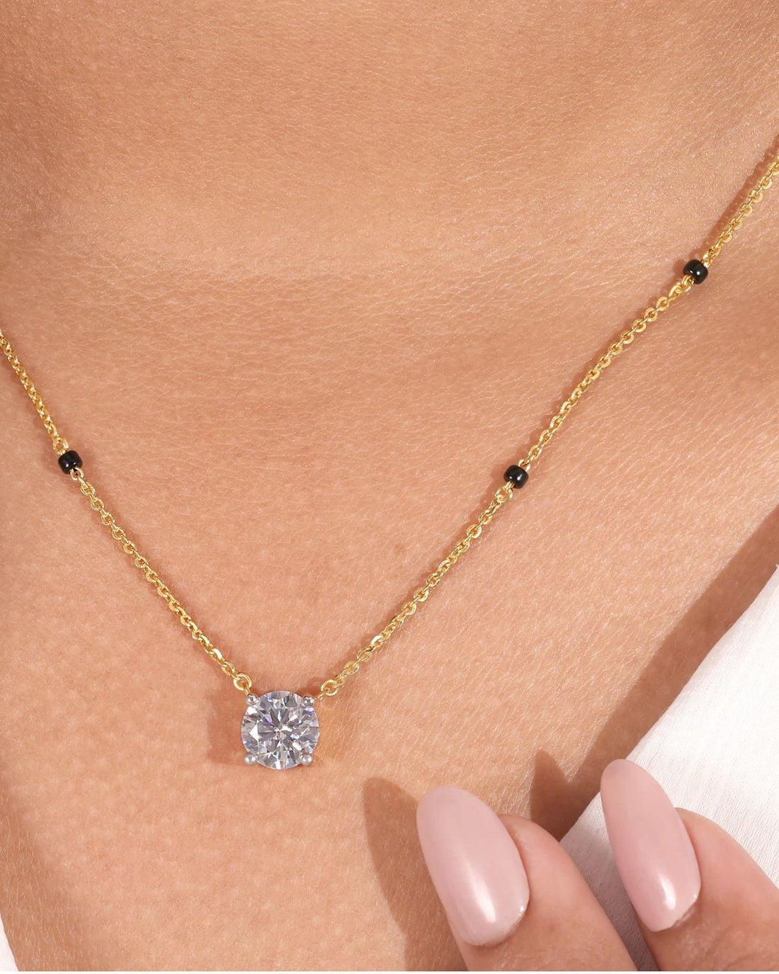 Mira Mangalsutra | Gold Vermeil