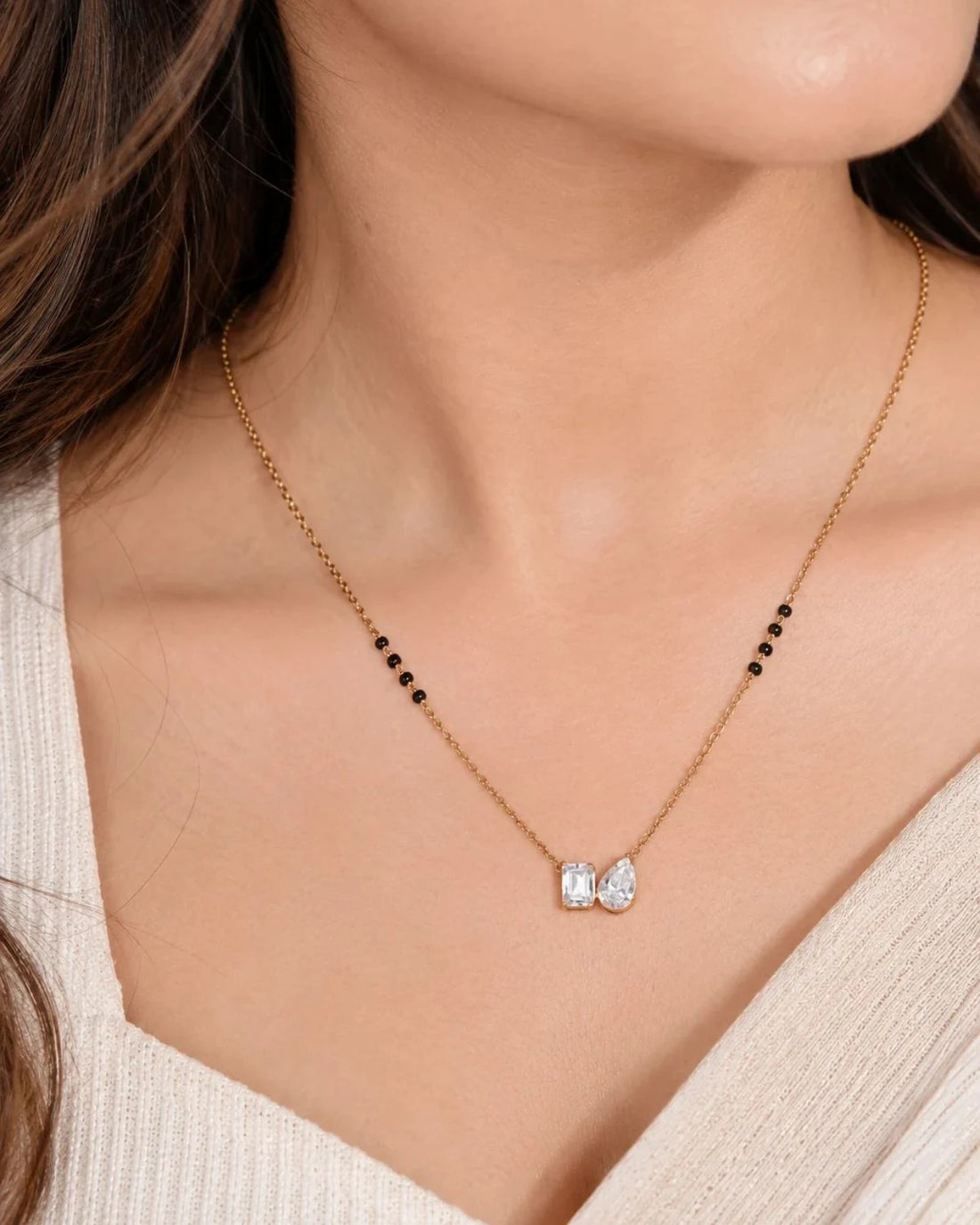 Toi Moi Mangalsutra | Gold Vermeil