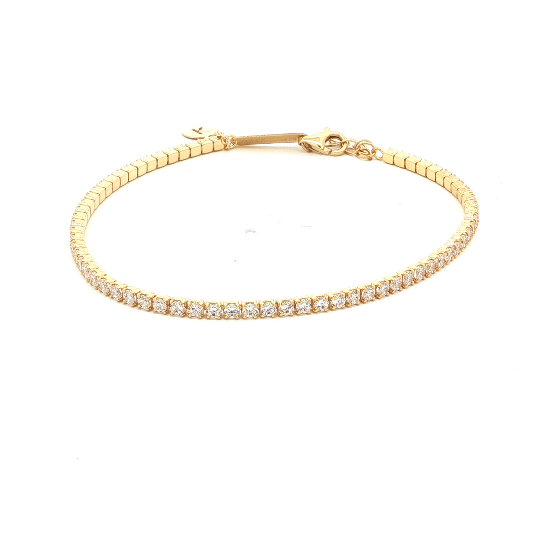 Classic White Diamond Tennis Bracelet
