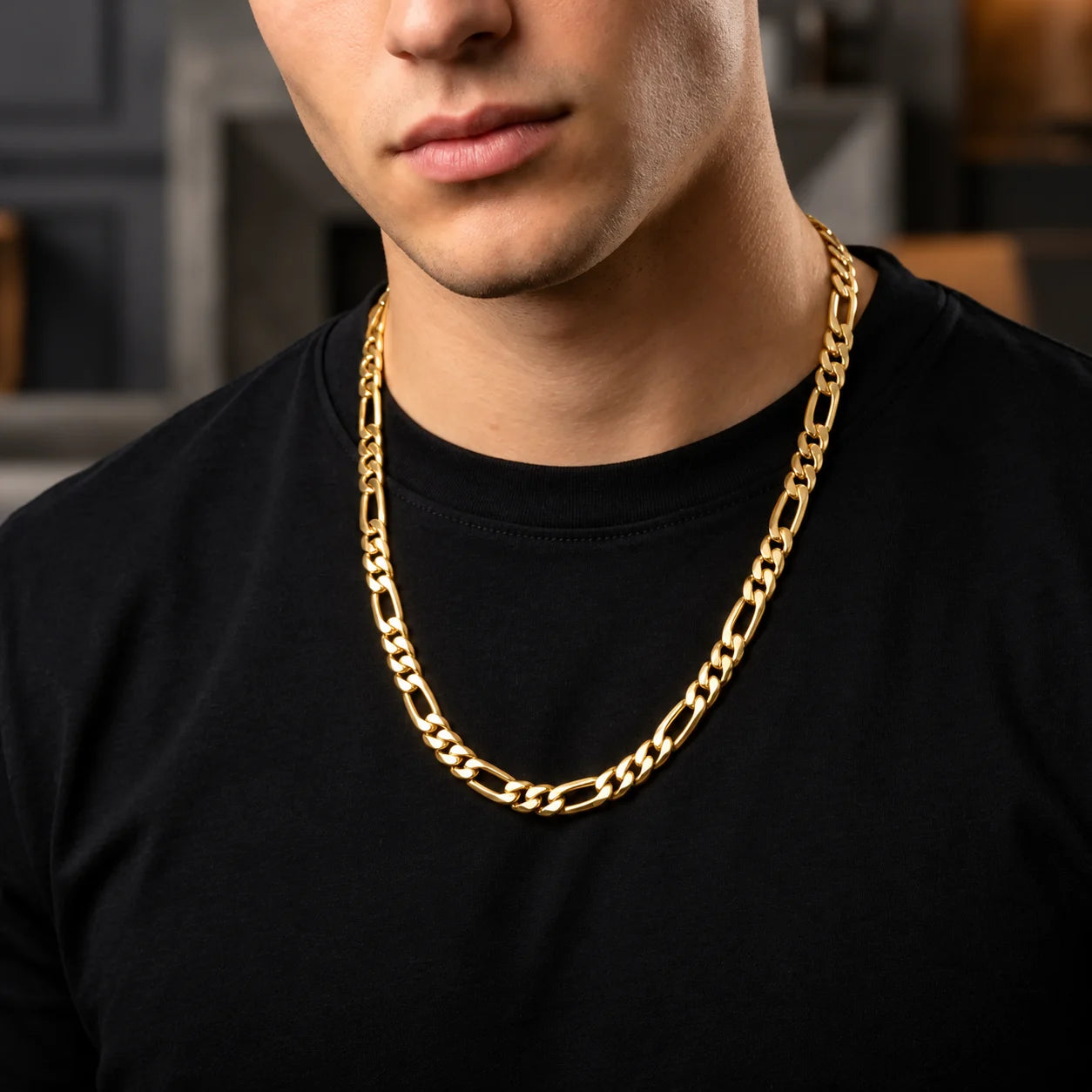 Flat Cuban Chain | Gold Plated