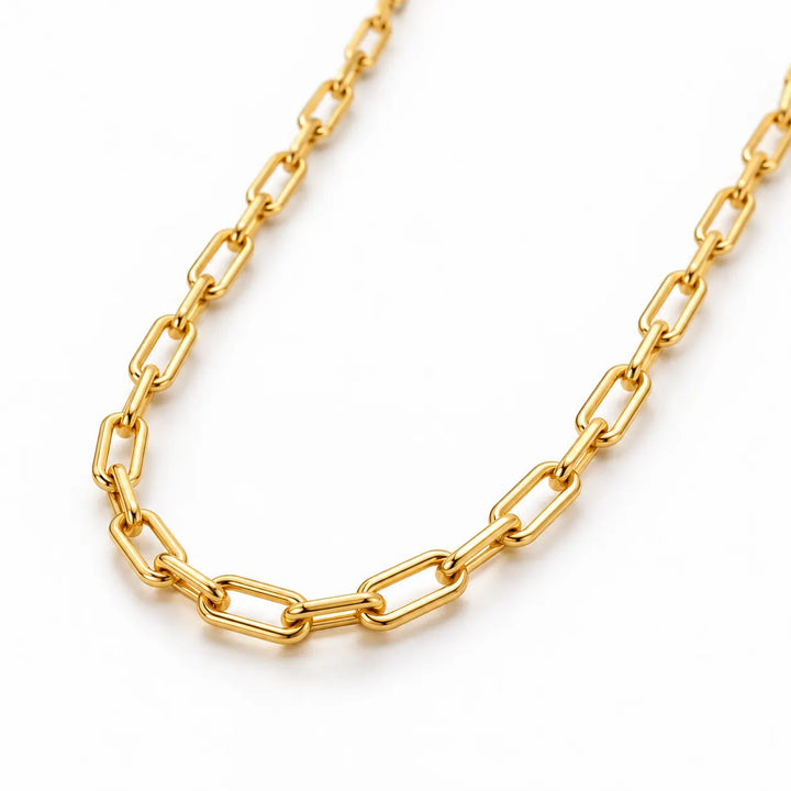Paperclip Link Chain | Gold Vermeil Chain