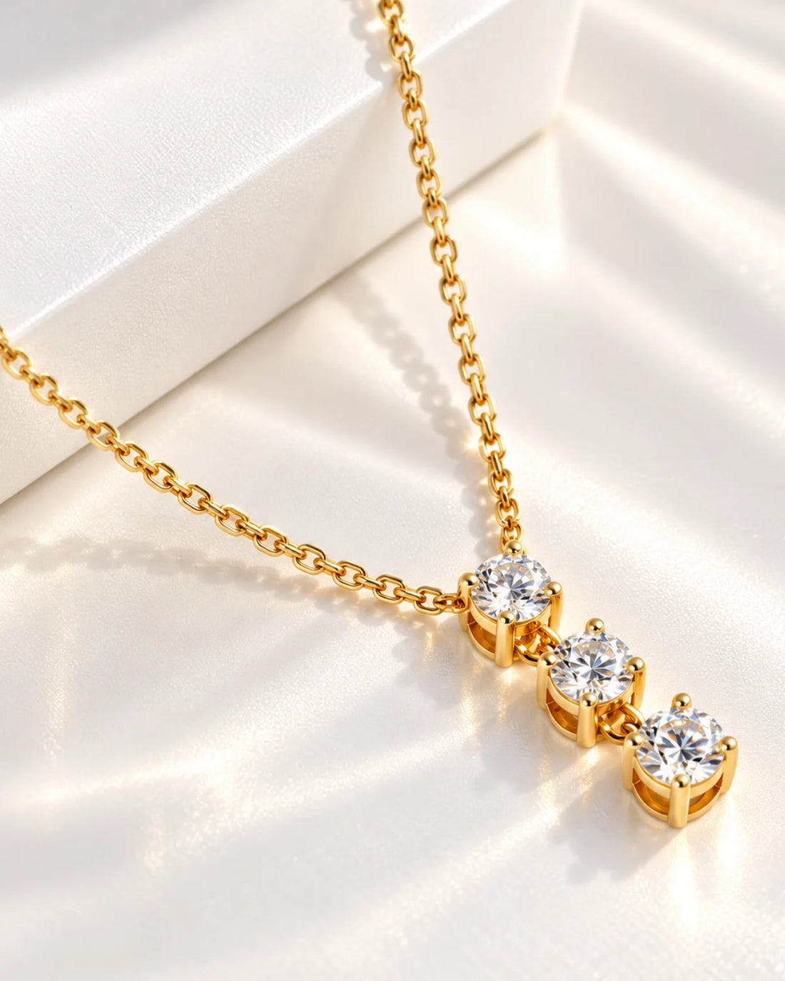 Trio Solitaire Pendant