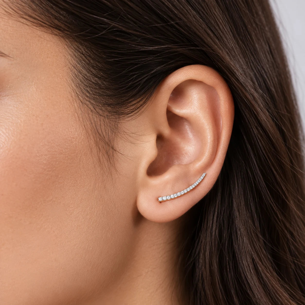 Diamond Ear Cuff earrings